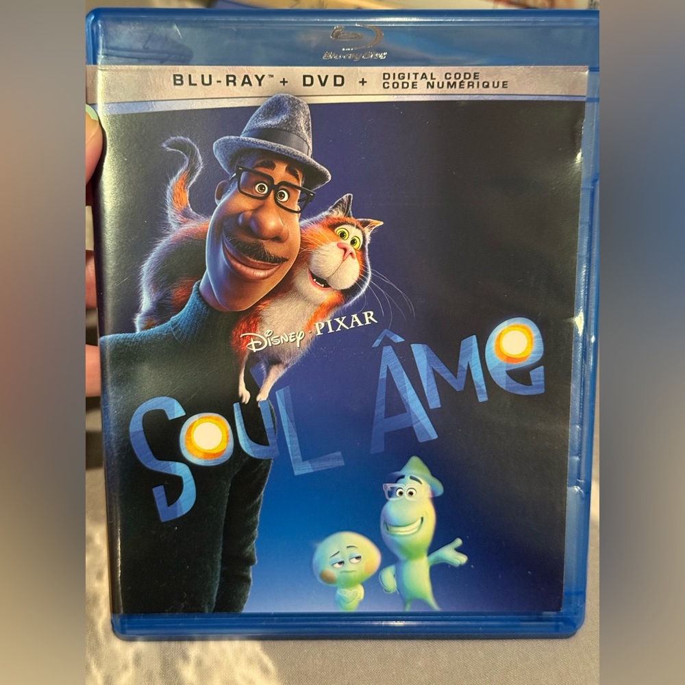 Disney Pixar Soul Bluray and DVD